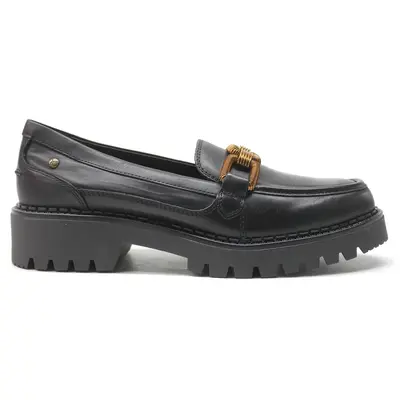 Pikolinos Aviles Leather Women's Slip On Shoes - Black - Size:US 9-9.5 Women