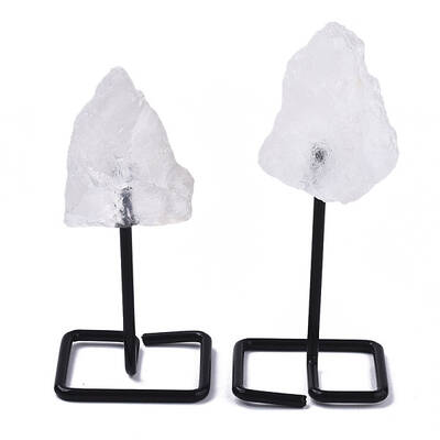 Natural Quartz Crystal Display Decorations
