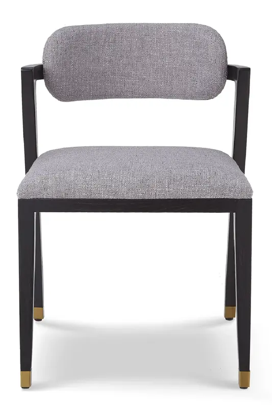 Black Ash Gray Upholstery Dining Chair | Liang & Eimil Greta