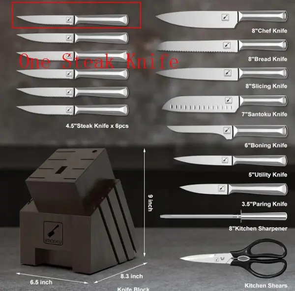 One Steak Knife