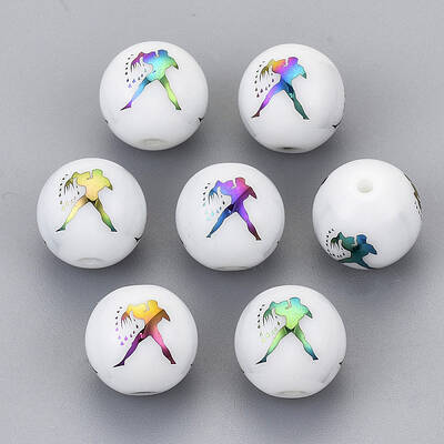 Electroplate Glass Beads
