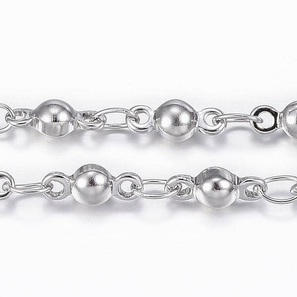 Tarnish Resistant 304 Stainless Steel Bar Link Chains