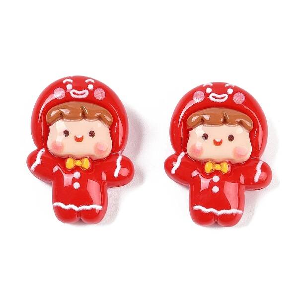 Christmas Opaque Resin Decoden Cabochons
