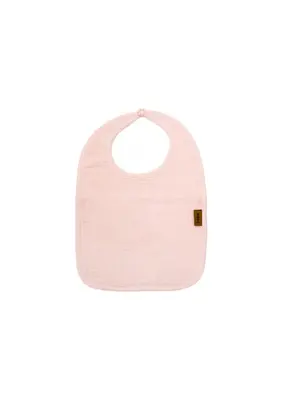 Baby girls pink bib