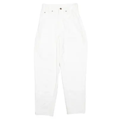 NEWPORT NEWS Jeans White Denim Regular Mom Womens W26 L28