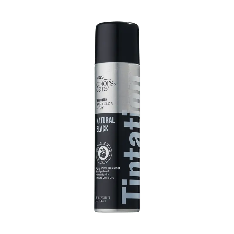 KISS Colors & Care Tintation Spray - Natural Black
