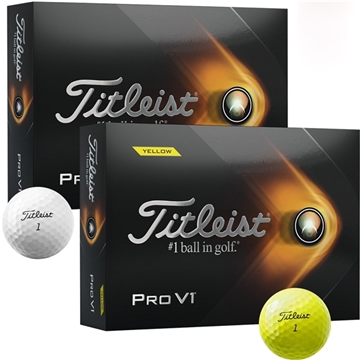12 Customized Titleist Pro V1 Golf Balls - Tour Rated & High ...