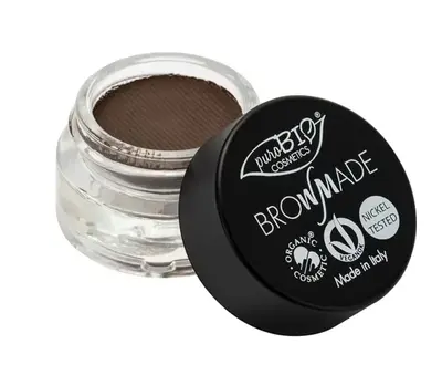 Purobio cosmetics BrowMade Eyebrow Paste, 04 Charcoal (4 ml)