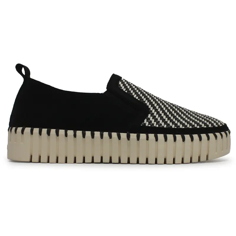 Ilse Jacobsen Tulip 3876 Textile Synthetic Women's Slip On Shoes - Black - Size:US 10 Women