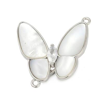 Brass Micro Pave Clear Cubic Zirconia Fold Over Clasps