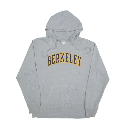 Berkeley University Hoodie Grey Pullover Mens S