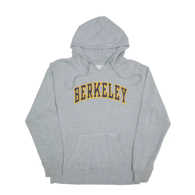 Berkeley University Hoodie Grey Pullover Mens S