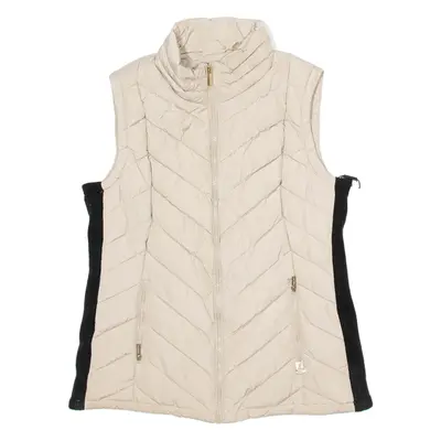 CALVIN KLEIN Womens Gilet Beige M