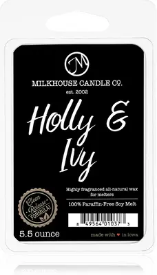 Milkhouse Candle Co. Creamery Holly & Ivy Lamp Wax aromatica 155 g
