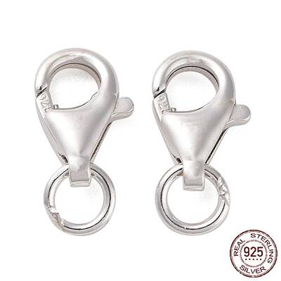 925 Sterling Silver Lobster Claw Clasps