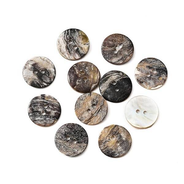 Natural Akoya Shell Buttons