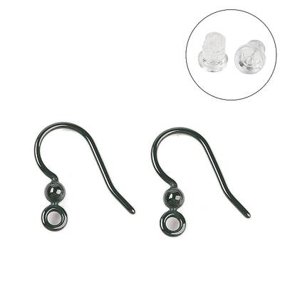 Hypoallergenic Bioceramics Zirconia Ceramic Earring Hooks
