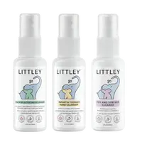 Littley Introductory Sample Pack - Pacifier Cleaner + Hand Cleanser + Toy Cleaner - 3 Pack of 2oz (6oz)