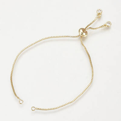 Brass Slider Bracelets Making