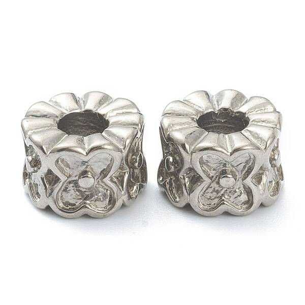 304 Stainless Steel European Beads