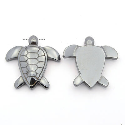 Non-magnetic Synthetic Hematite Pendants