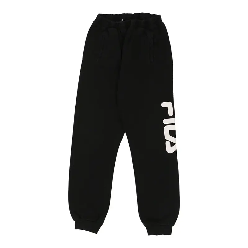 Age 13-14 Fila Joggers - XL Black Cotton Blend