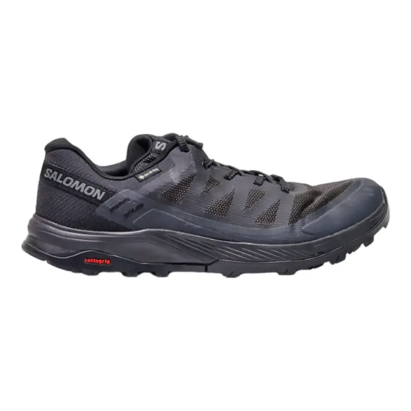 SALOMON Sneaker Trainers Black Synthetic Mens UK 8