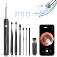 Medcursor Ear Wax Removal, Ear Wax Removal Tool Camera with 1080P HD Smart Visual Otoscope, Ear Cleaner with 6 LED Lights and...