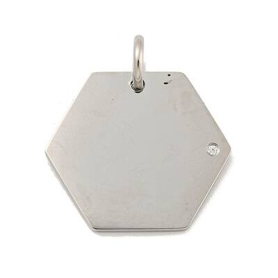 304 Stainless Steel Rhinestone Pendants