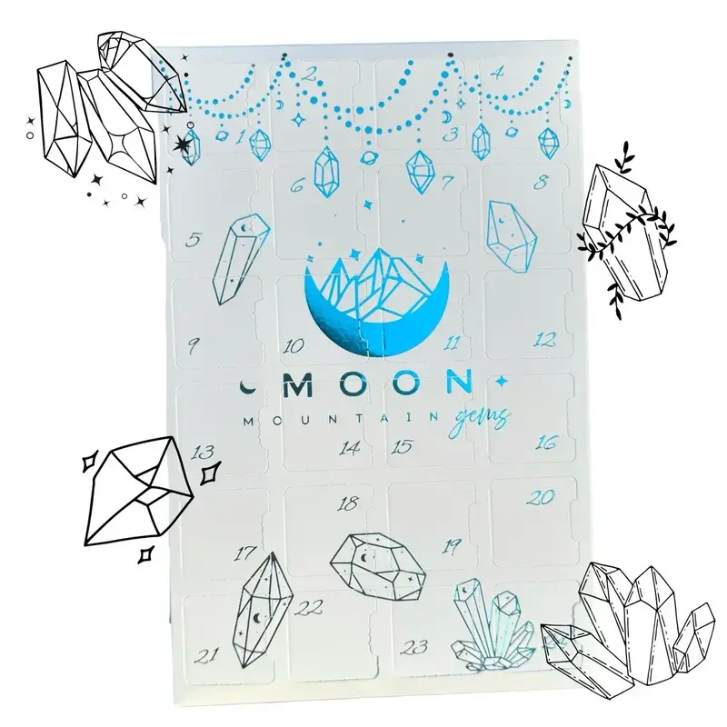 Crystal Advent Calendar - Gemstone Advent Calendar - 3 to Choose From