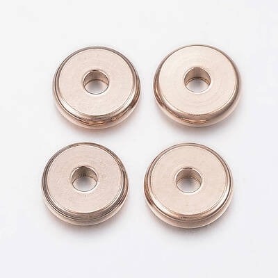 Ion Plating(IP) 304 Stainless Steel Spacer Beads