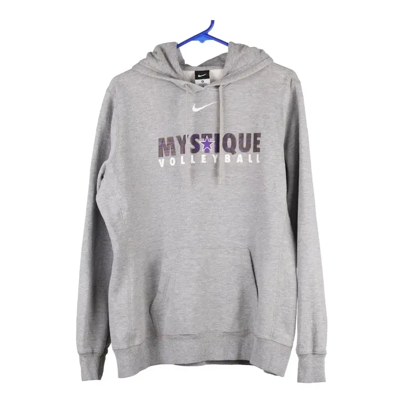 Mystique Volleyball Nike Hoodie - Medium Grey Cotton Blend