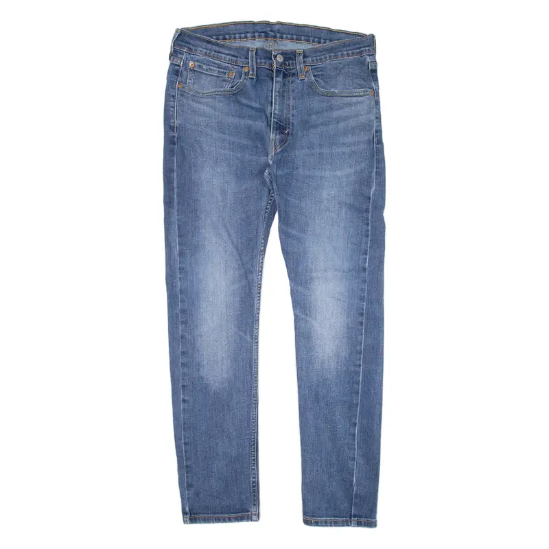 LEVI'S 519 Jeans Hi-ball Mens Blue Slim Skinny W34 L29