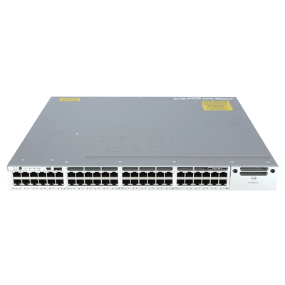 Cisco WS-C3850-48T-S | Catalyst 3850 Series 48 x Ports 1000Base-T 1U Rack-mountable Layer 3 Managed Gigabit Ethernet Switch