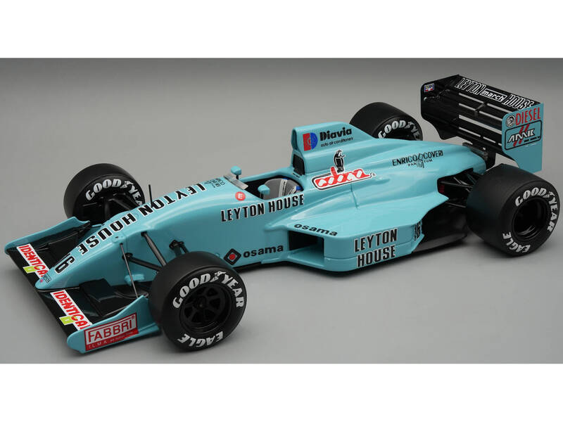 March 881 #16 Ivan Capelli Formula One F1 German GP (1988) Mythos Series with Display Case Limited Edition to 50 pieces W...