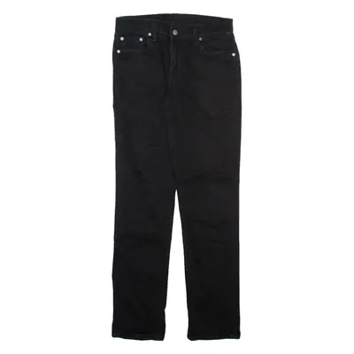 LEVI'S 511 Jeans Mens Black Slim Straight W30 L32