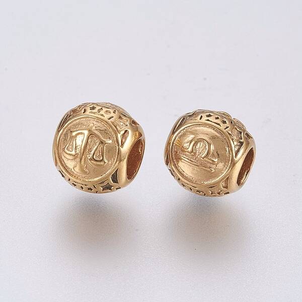316 Surgical Stainless Steel European Beads