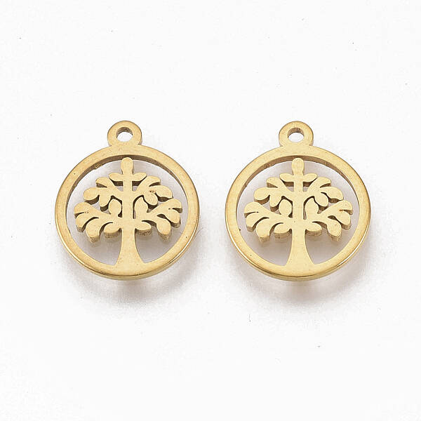 201 Stainless Steel Charms
