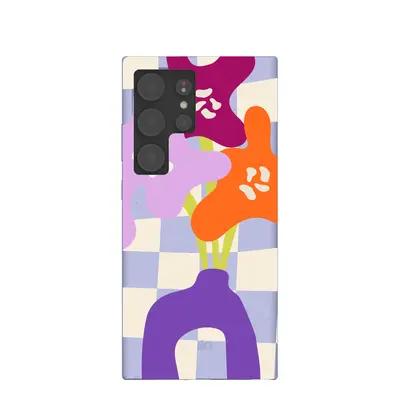 Lavender Bright Blooms Samsung Galaxy S24 Ultra Case