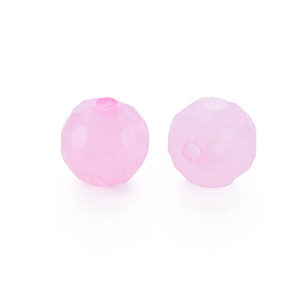 Transparent Acrylic Beads