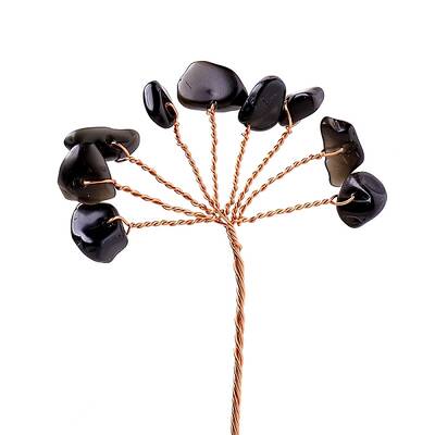 Natural Obsidian Display Decorations