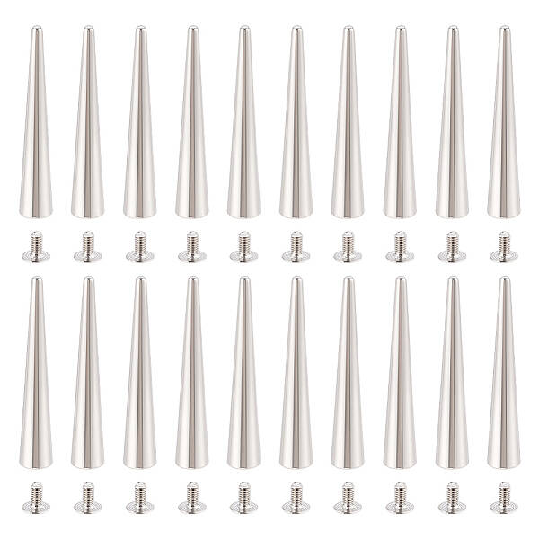Punk Alloy Rivet Studs Pyramid Spikes