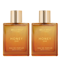 BellaVita Luxury's Honey Oud x 2 | Eau de Parfum | Patchouli, Vanilla, Bergamot | Floral & Spicy | Made with Clean & Vegan Es...