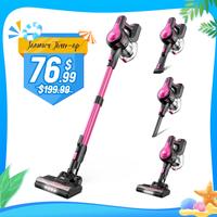 [FathersDayGift] INSE Cordless Vacuum Cleaner, 6-in-1 Rechargeable Stick Vacuum, Up to 40mins Runtime, Lightweight, Versatile...