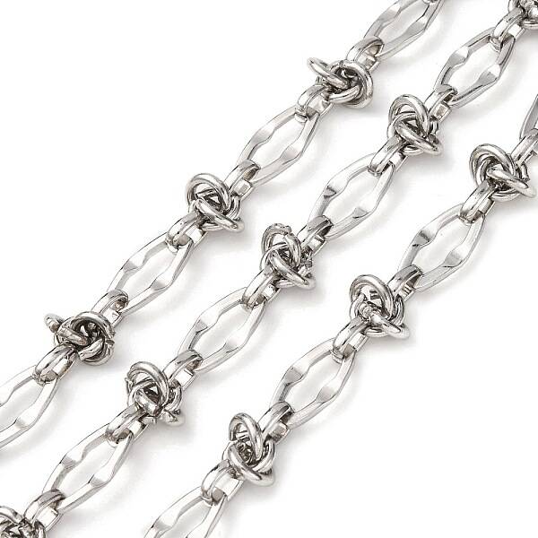 304 Stainless Steel knot with Oval Link Chains