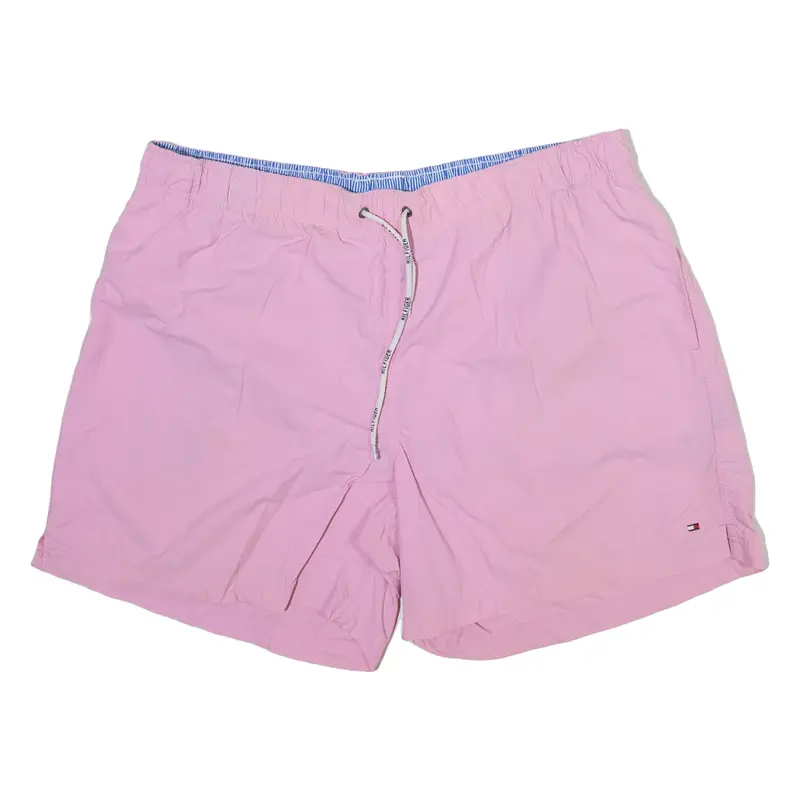 TOMMY HILFIGER Mens Swimming Shorts Pink XL W38