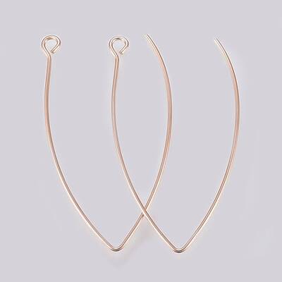 Ion Plating(IP) 304 Stainless Steel Earring Hooks
