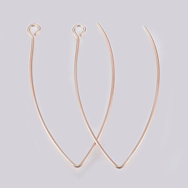 Ion Plating(IP) 304 Stainless Steel Earring Hooks