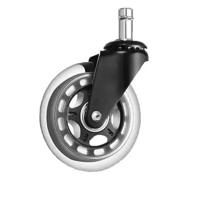 Smooth & Quiet Rolling Caster, Rollerblade Office Chair Wheel, Easy Installation Chair Wheels, Universal Furniture Hardware...