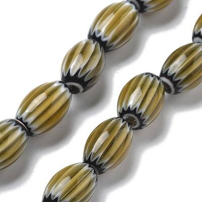 Handmade Millefiori Lampwork Beads Strands